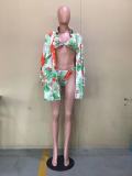 Sexy Printed Swimsuit 3 Piece Sets OD-8500