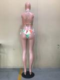 Sexy Printed Swimsuit 3 Piece Sets OD-8500
