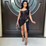 Sexy Bodysuit+Mini Skirt 2 Piece Sets ME-8101
