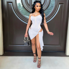 Sexy Bodysuit+Mini Skirt 2 Piece Sets ME-8101