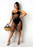 Sexy Crochet Tassel Hollow Bikini Two Piece Sets ZSD-Z0105