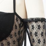 Sexy Halter Lace See-through Nightclub Jumpsuit YF-K10103
