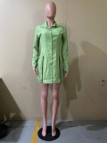 Solid Sexy Split Long Sleeve Shirt Top OLYF-60741