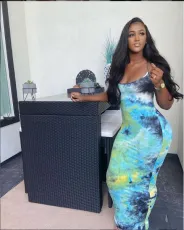 Fashion Sling Tie Dye Maxi Dress YF-9018