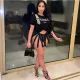 Fashion Sexy Nightclub Zip Shorts YF-9917
