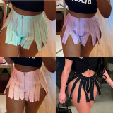 Fashion Sexy Nightclub Zip Shorts YF-9917