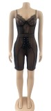 Corset Underwire Sling Lace Casual Sexy Rompers OSM-4358