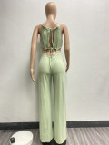 Sexy Hollow Out Sleeveless Jumpsuit NYF-8118