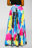 Casual Graffiti Print Wide Leg Pants LSD-82081