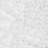 Sexy Mesh Beading Spaghetti Strap Night Club Dress SH-390355