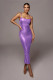Sexy Sleeveless Sling Slim Maxi Evening Dress MZ-2752