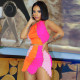 Sexy Beading Sleeveless Mini Skirt 2 Piece Sets SH-390352