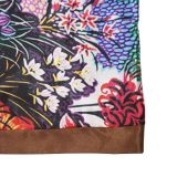 Casual Printed Long Cloak Coat (Without Belt)YF-10173