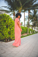 Solid Short Sleeve Loose Jumpsuit MK-3110