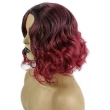 Women Short Curly Bob Wig BMJF-K58
