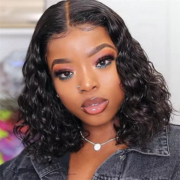Deep Wave T Part Short Curly Wigs BMJF-K11
