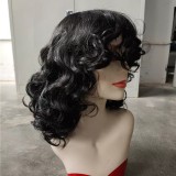 Short Bangs Afro Curly Wigs BMJF-K06