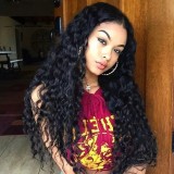 Middle Part Long Curly Wigs BMJF-184DZ