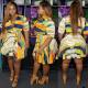 Plus Size Short Sleeve High Waist Mini Dress ME-5094