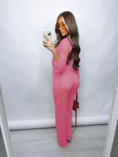 Sexy Mesh See-Through Backless 3 Piece Sets ME-8183