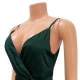 Fashion Sexy Sling Split Evening Dress GOSD-OS6799