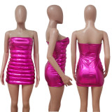 Sexy Strapless Off Shoulder Night Club Dress LSD-83111