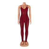Mesh Sexy Sling Jumpsuit GOSD-OS6161