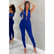 Fashion Sexy Hollow Sleeveless Jumpsuits GOSD-OS6535