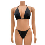 Sexy Hole Hollow Swimsuit Three Piece Set GOSD-OS6622