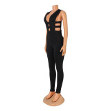 Fashion Sexy Hollow Sleeveless Jumpsuits GOSD-OS6535