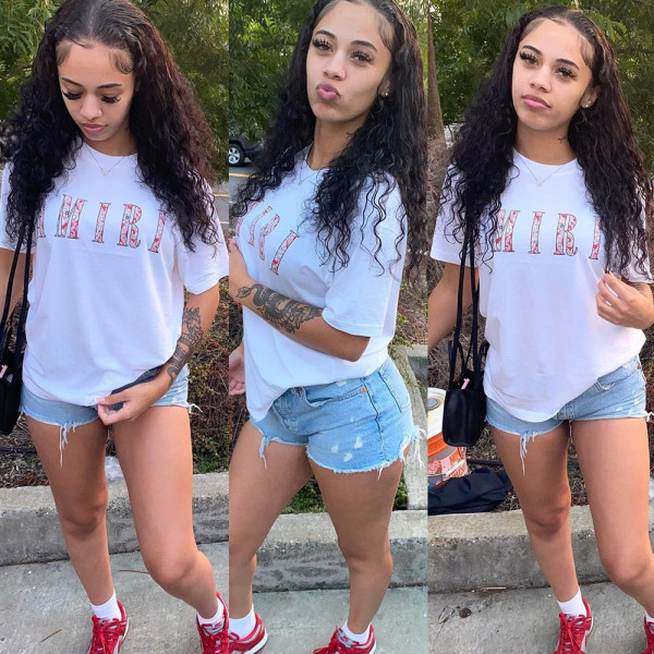 Casual Sports Print Short Sleeve T-Shirt GOSD-OS6259