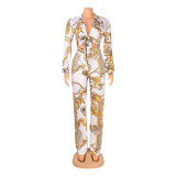 Fashion Print Two Piece Pants Set GOSD-OS6242