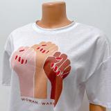 Fashion Casual Print Cropped T-Shirt GOSD-XM1210