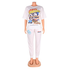 Casual Loose Print T-Shirt Top GOSD-OS6071