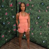 Vest Shorts Casual Two Piece Set GWDS-210411