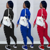 Casual Baseball Jacket And Pants 2 Piece Sets WSYF-5951
