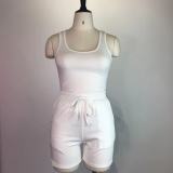 Vest Shorts Casual Two Piece Set GWDS-210411