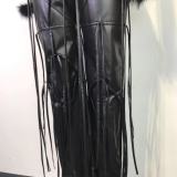 Sexy Rope PU Leather Pants GWDS-211108