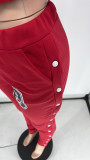 Casual Baseball Jacket And Pants 2 Piece Sets WSYF-5951