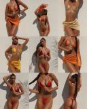 Sexy Bikini Three Piece Swimsuit GWDS-210301