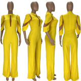 Sexy Mesh Patchwork Jumpsuit LDS-3311