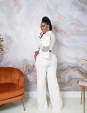 Sexy Mesh Patchwork Jumpsuit LDS-3311