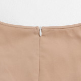 Sexy V Neck Long Sleeve Romper NY-10240