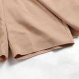 Sexy V Neck Long Sleeve Romper NY-10240