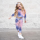 Kids Print Long Sleeve Hooded Two Piece Pants Set GYMF-YM056