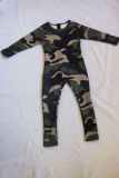 Kids Girls Print Long Sleeve Jumpsuits GYMF-YM059