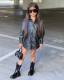 Kids Girls Fashion PU Leather Coats GYMF-YM069