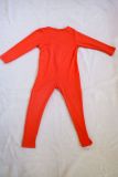 Kids Girls Print Long Sleeve Jumpsuits GYMF-YM059