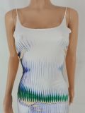Sexy Printed Backless Spaghetti Strap Maxi Dress FENF-FE240