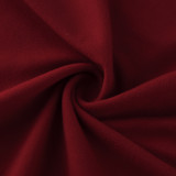 Sexy Solid One Shoulder Sleeve Hollow Out Party Dress MZ- 2766